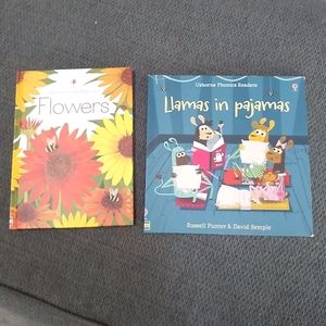 Usborne books: beginners flowers, Llamas in Pajama